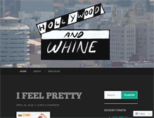 Tablet Screenshot of hollywoodandwhine.net